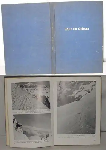Sentier dans la neige - Annuaire du Bureau spécialisé Skier dans l'Association allemande des sports physiques