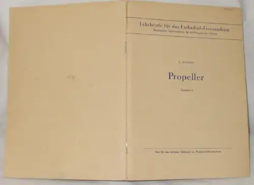 Propeller Lettre d'enseignement 4 - Edition 1
