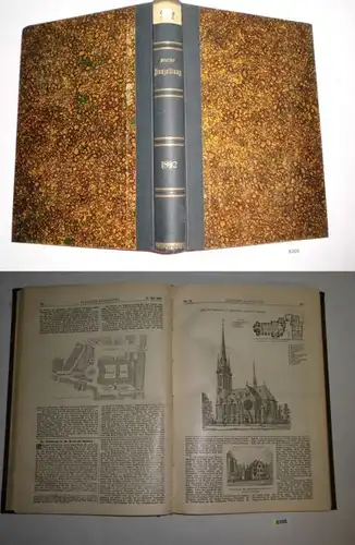 Journal allemand de la construction 26e année 1892