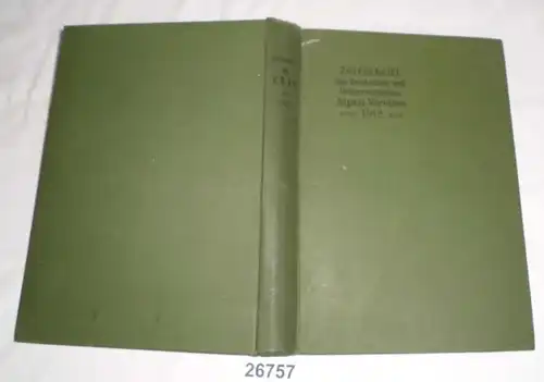 Revue des Alpenvereins (Alpen-Verein) Volume XLIII (43) Année 1912