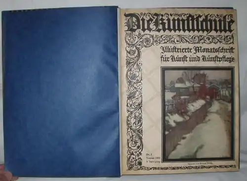 Die Kunstschule - Künstlerische Monatsschrift für Kunst und Kunstpflege 5. Jahrgang 1922