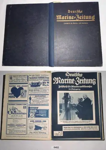 Deutsche Marine-Zeitung - Zeitschrift für Marine und Seewesen Jahrgang 1928