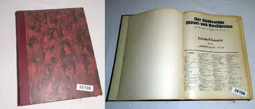 Le Süddeutsche Meuble- und Bauschneiger - 39e année cahier 1 à 52 complet