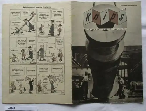 Knips - Tout le courant pour la jeunesse, Janvier-février 1941