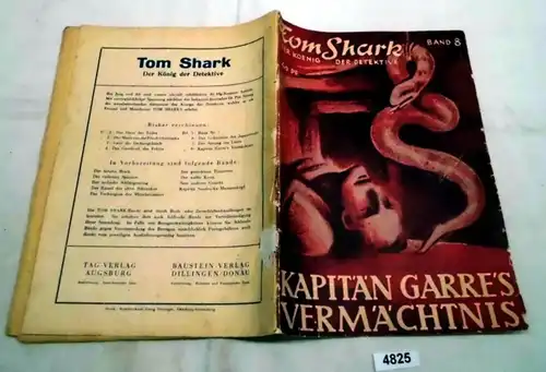 L'héritage du capitaine Garre - Tom Shark Le roi du groupe des détectives 8