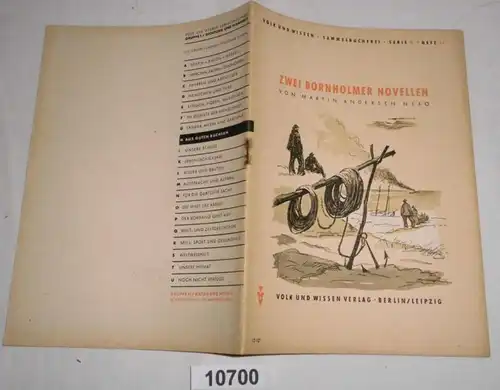 Zwei Bornholmer Novellen (Volk und Wissen Sammelbücherei Dichtung und Wahrheit, Serie H, Heft 30)