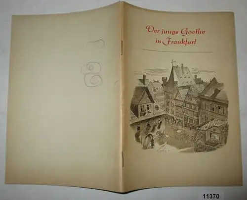 Le jeune Goethe à Francfort - sélection de "l'étanchéité et la vérité" (Volk et savoirs Livres de collection Joint et vérité