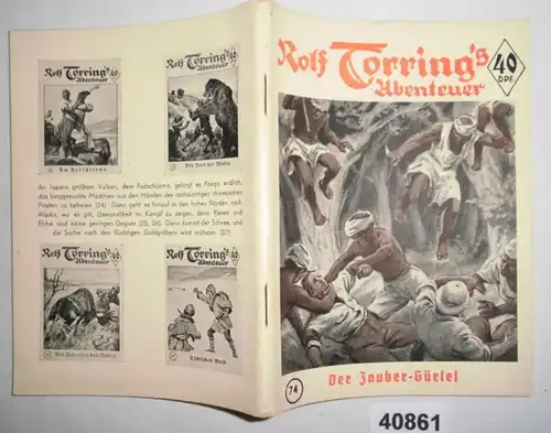 Rolf Torring 's Abenteuer Band 74: Der Zauber-Gürtel (Der Zaubergürtel)