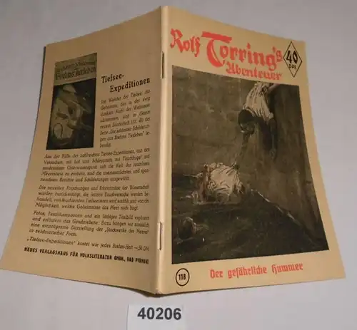 Rolf Torring 's Abenteuer Band 118: Der gefährliche Hummer