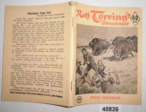 Rolf Torring 's Abenteuer Band 129: Unter Indianern