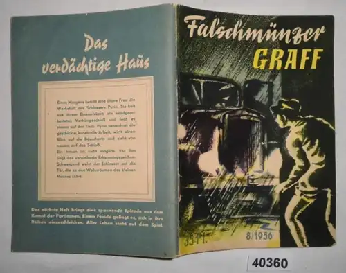 Falschmünzer Graff (Kleine Jugendreihe Nr. 8/1956)