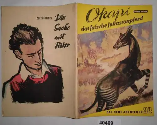 Okapi le faux cheval Johnston (Le nouveau cahier d'aventure 94)