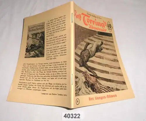 Rolf Torring 's Abenteuer Band 81: Der Ganges Dämon