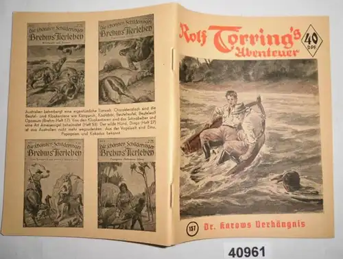 Rolf Torring Aventure Volume 157: La Mort du Dr Karow