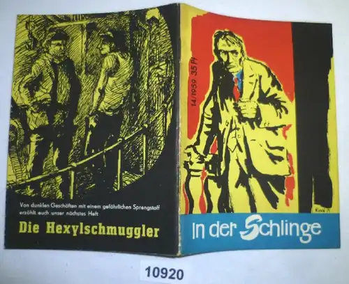 In der Schlinge (Kleine Jugendreihe - Heft 14/1959)