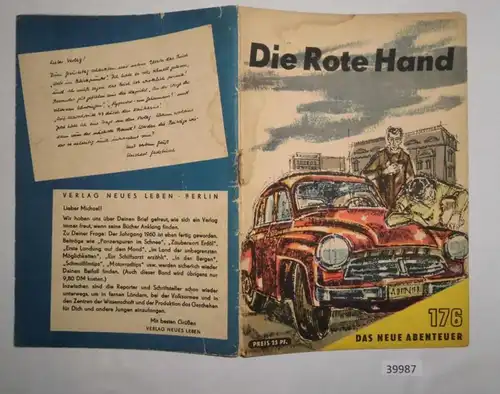 Das neue Abenteuer Nr. 176:  Die Rote Hand