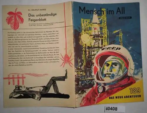 L'homme dans l'espace - Des faits libres (Le Nouveau cahier d'aventure 189)