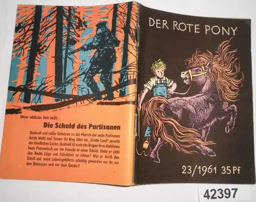 Der rote Pony (Kleine Jugendreihe Heft 23/1961)