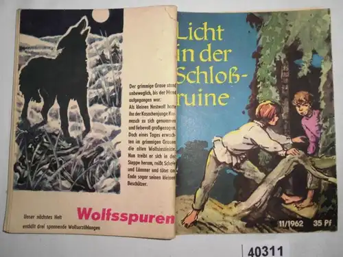 Licht in der Schloßruine (Kleine Jugendreihe Nr. 11/1962)