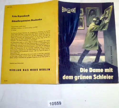 Die Dame mit dem grünen Schleier - Kriminalerzählung (Reihe: Blaulicht Nr. 54)