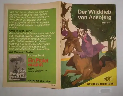 Das neue Abenteuer Nr. 331:  Der Wilddieb von Ansbjerg