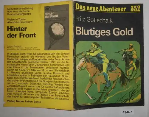 Das neue Abenteuer Nr. 352: Blutiges Gold