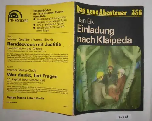 Das neue Abenteuer Nr. 356: Einladung nach Klaipeda