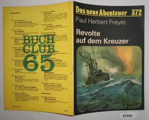 Das neue Abenteuer Nr. 372:  Revolte auf dem Kreuzer