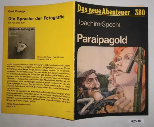 Das neue Abenteuer Nr. 380:  Paraipagold