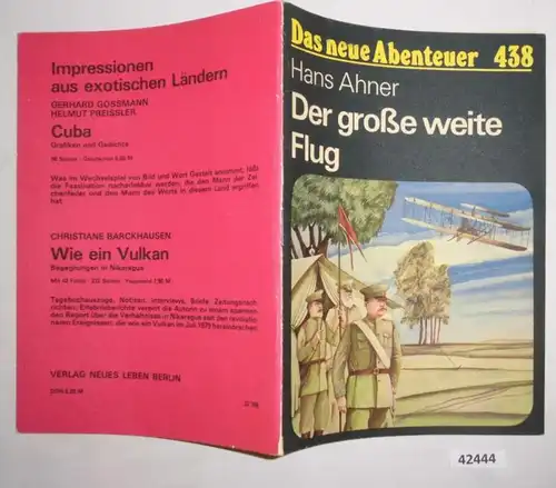 Das neue Abenteuer Nr. 438:  Der große weite Flug