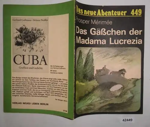 Das neue Abenteuer Nr. 449: Das Gäßchen der Madama Lucrezia