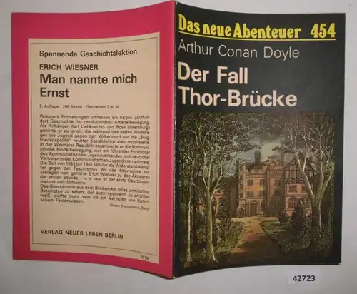 Das neue Abenteuer Nr. 454:  Der Fall Thor-Brücke