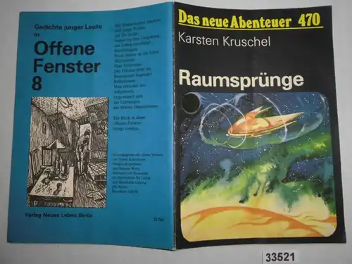 Raumsprünge (Das Neue Abenteuer Heft 470)