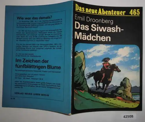 Das neue Abenteuer Nr. 465:  Das Siwash-Mädchen