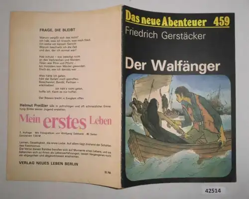 Das neue Abenteuer Nr. 459:  Der Walfänger