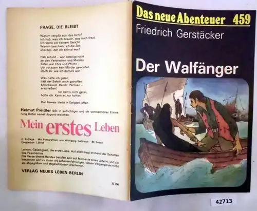 Das neue Abenteuer Nr. 459:  Der Walfänger