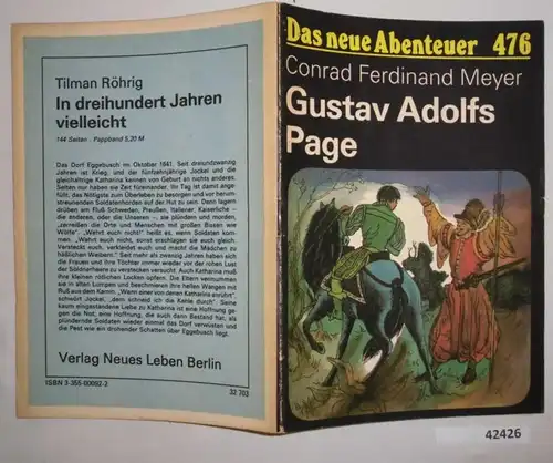 Das neue Abenteuer Nr. 476: Gustav Adolfs Page