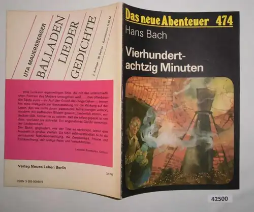 Das neue Abenteuer Nr. 474: Vierhundertachtzig Minuten