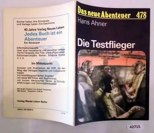 Das neue Abenteuer Nr. 478: Die Testflieger