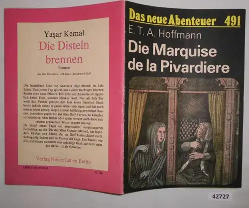La nouvelle aventure n° 491: La Marquise de la Pivariere