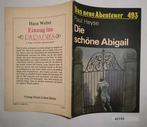 Das neue Abenteuer Nr. 493: Die schöne Abigail