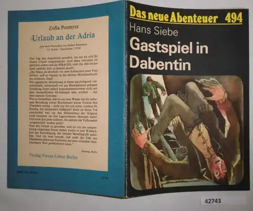 La nouvelle aventure n° 494: Jeu d'invités à Dabentin