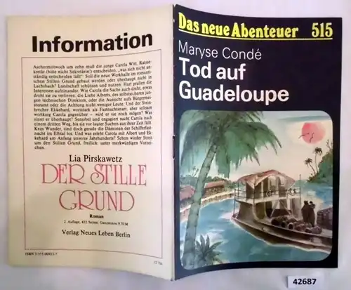 La nouvelle aventure n° 515: Mort en Guadeloupe