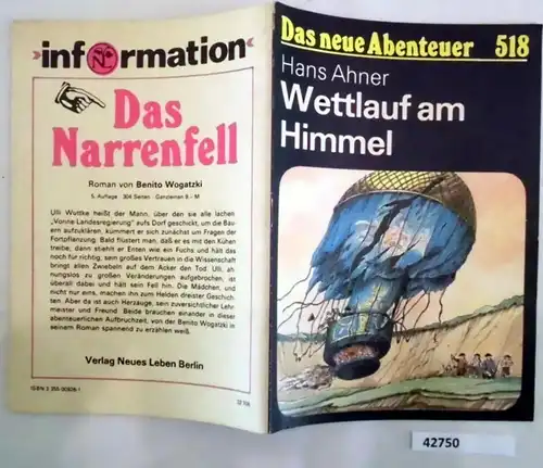 Das neue Abenteuer Nr. 518: Wettlauf am Himmel