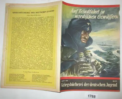 Livre de guerre de la jeunesse allemande numéro 119: Voyage en ennemi dans les eaux nordiques