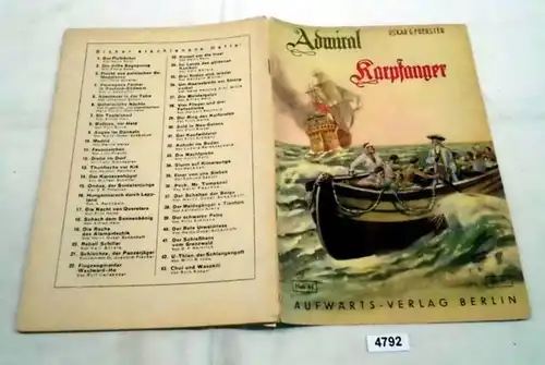 Admiral Karpfanger (Aufwärts - Jugend - Bücherei Heft 44)