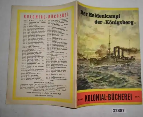 La lutte des héros de la "Königsberg" (livreur colonial 67)