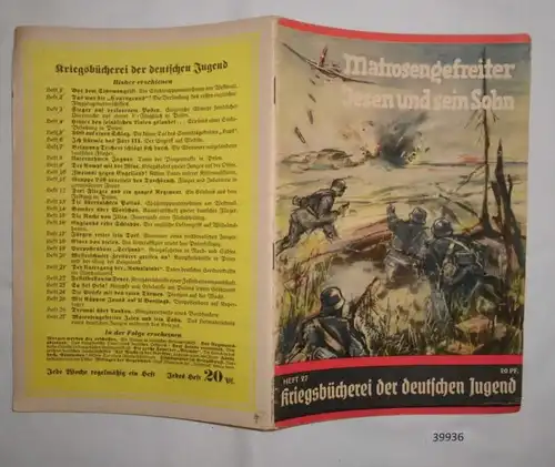 Kriegsbücherei der deutschen Jugend Heft 27: Matrosengefreiter Jesen und sein Sohn - Das Heimaterlebnis eines deutschen