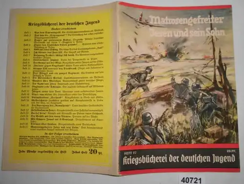 Livre de guerre de la jeunesse allemande Bulletin 27: L'Exemplaire de Matrosen Jesen et son fils - L 'expérience d'une expérience allemande