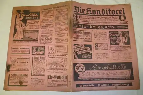 Die Konditorei 59. Jahrgang Nummer 11